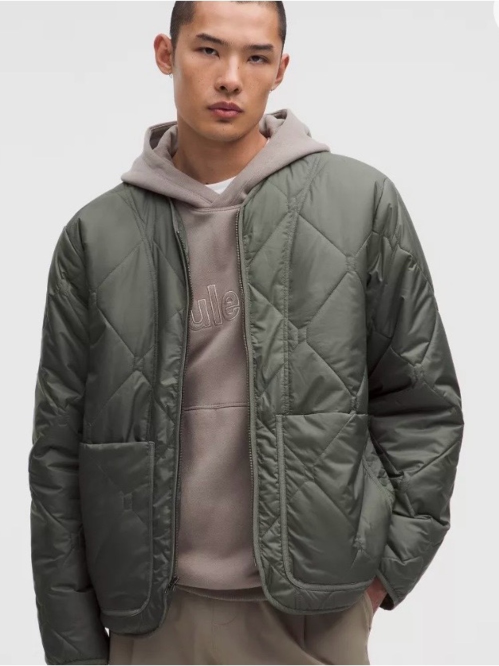 lululemon athletica. Diamond-Quilted Liner Jacket